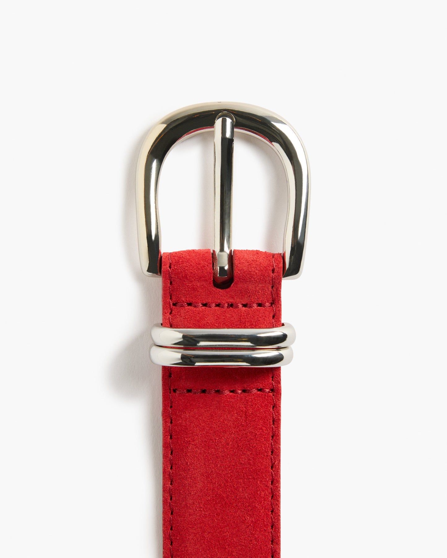 Beatrice Belt Suede Cherry