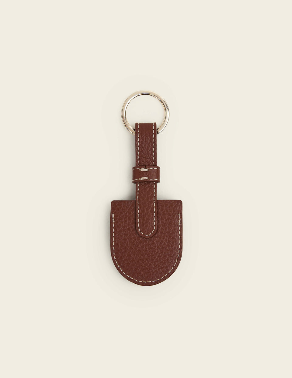 Airy Keyring Leather Cognac