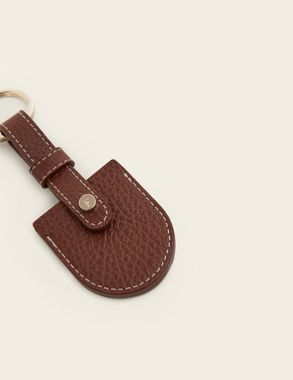 Airy Keyring Leather Cognac