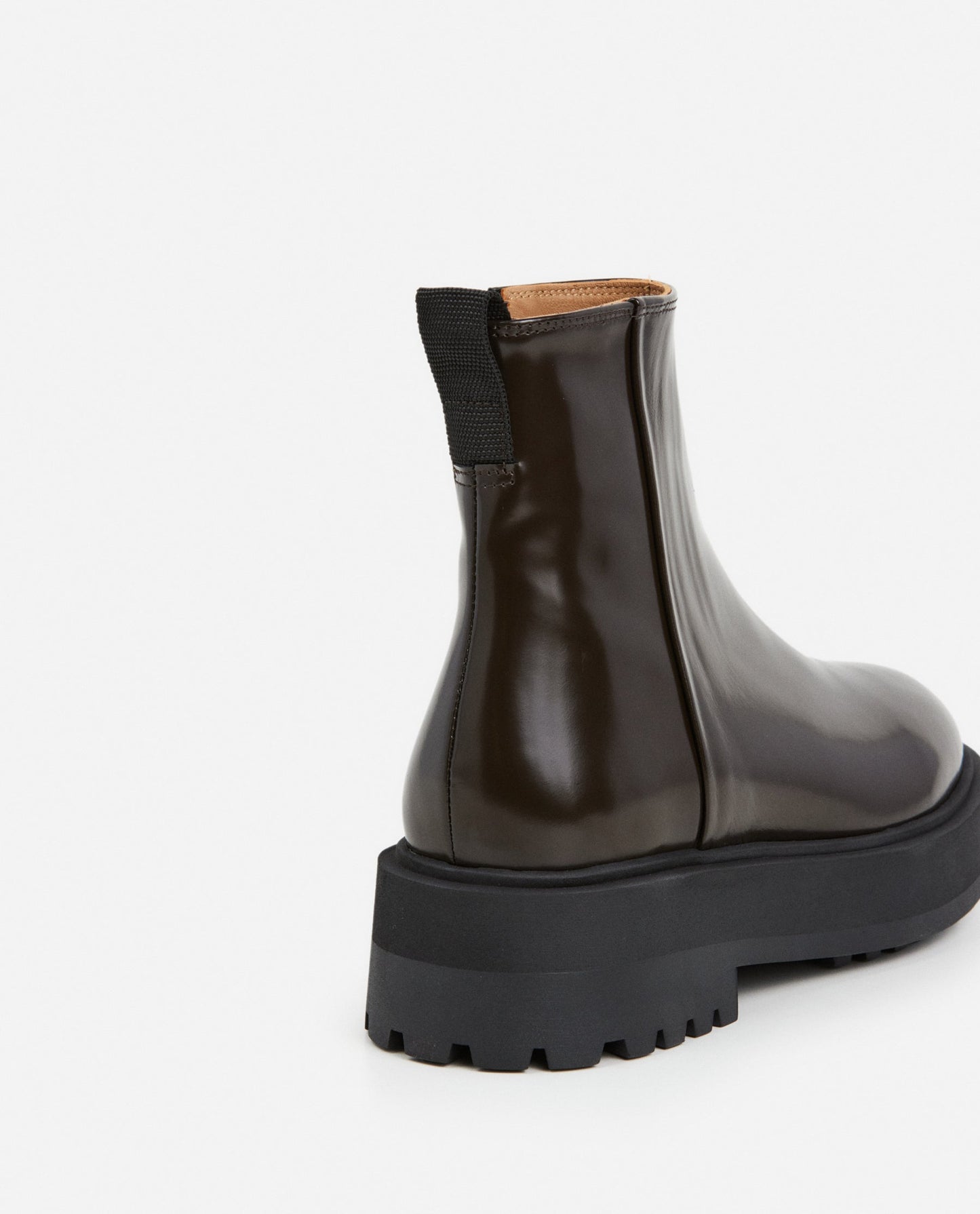 Assia Leather Chocolate