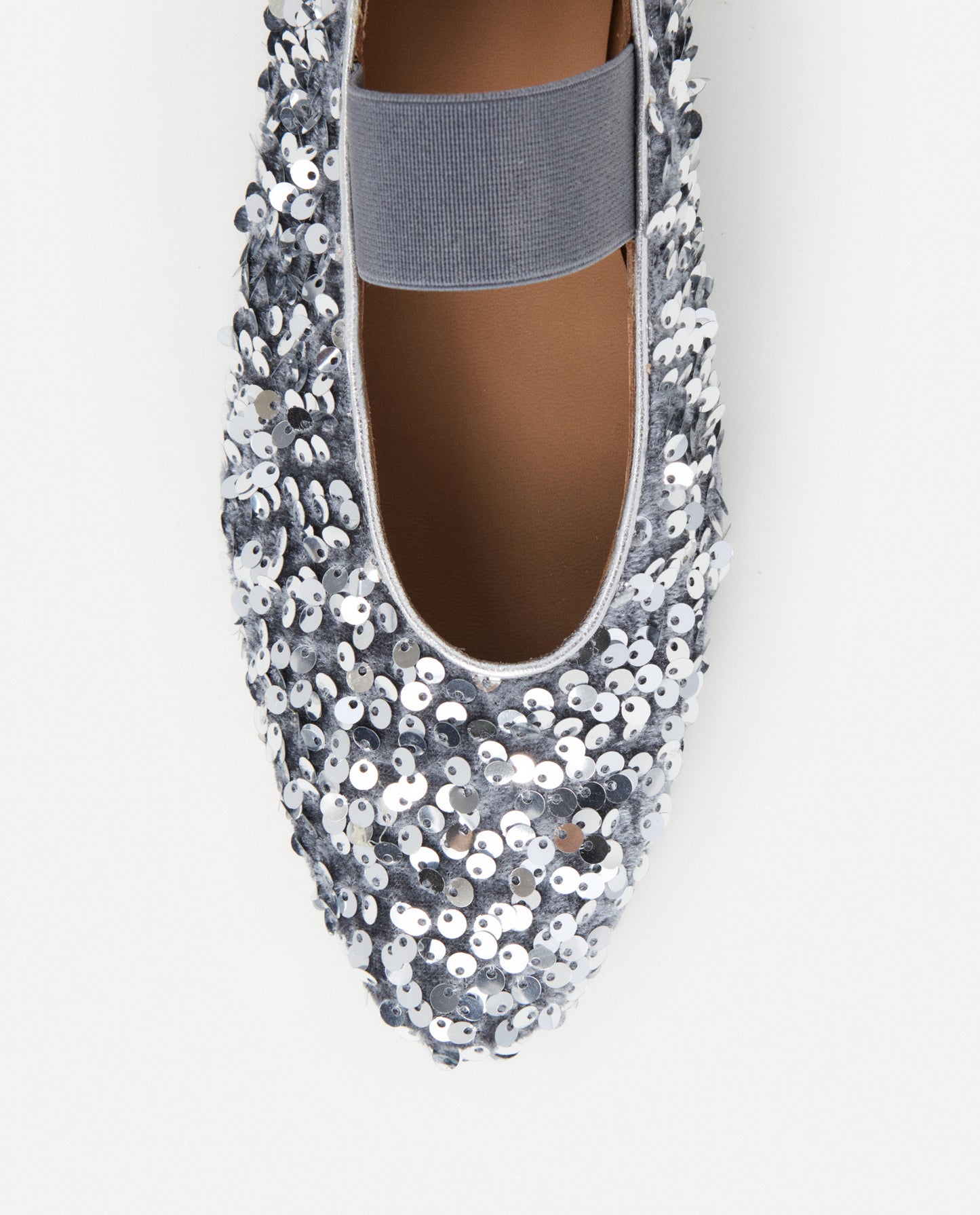 Bree Sequins Stone Grey