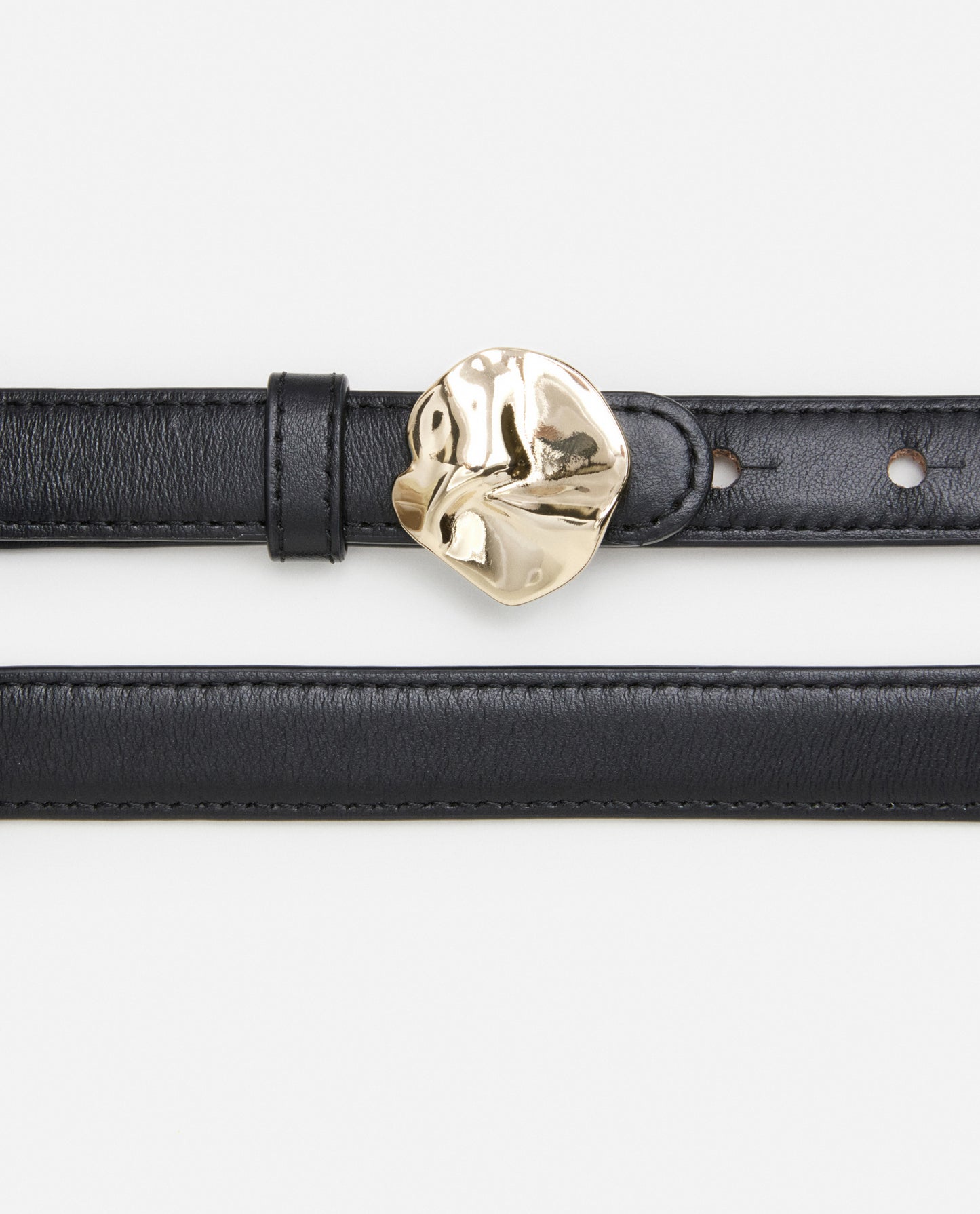 Brie Belt Leather Black