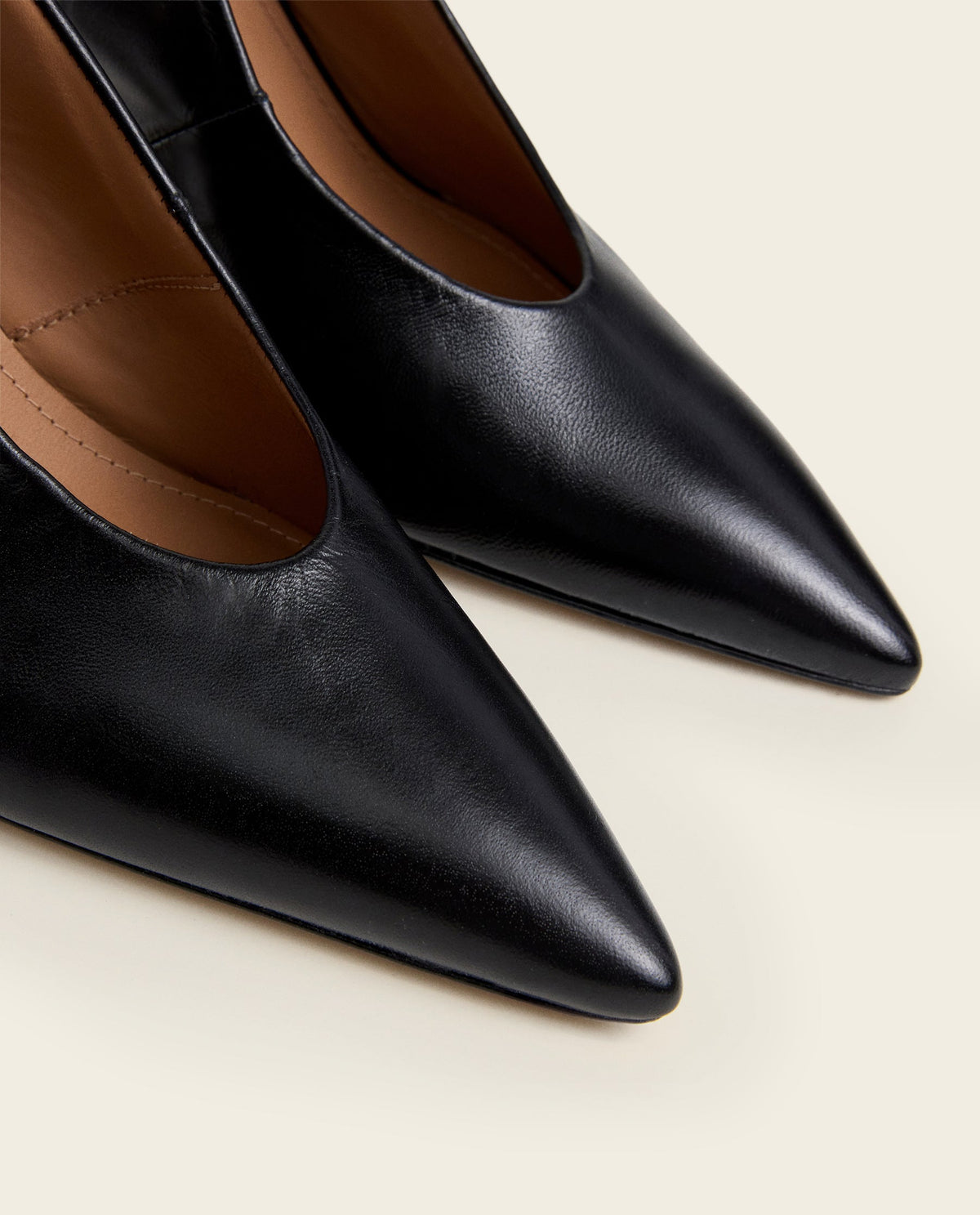 Lilian Leather Black