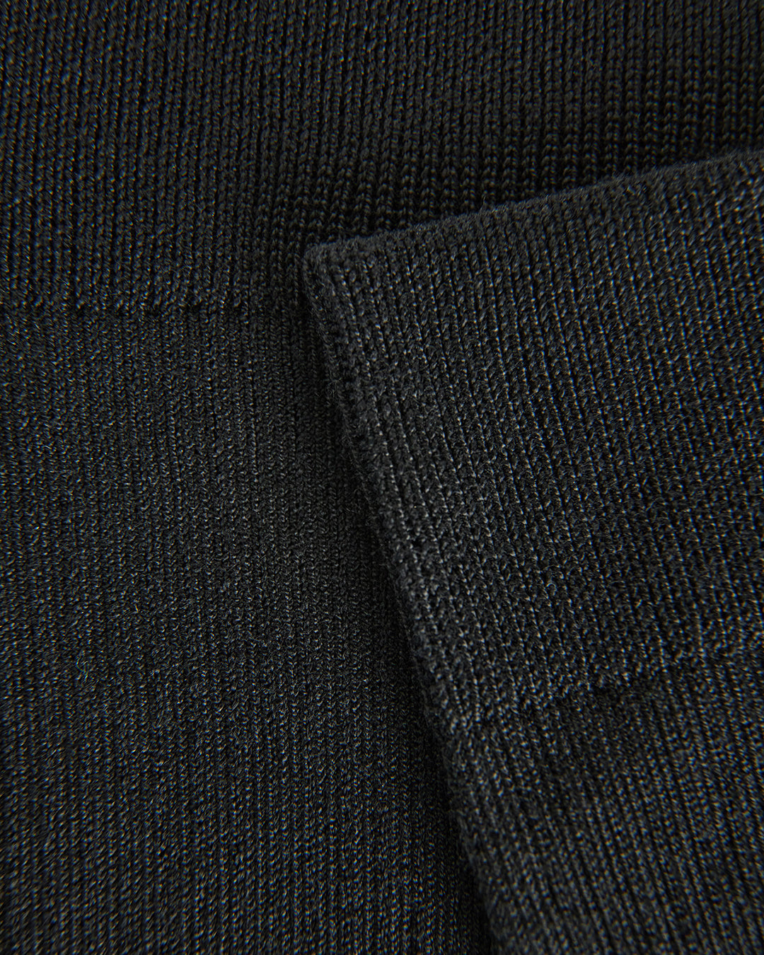 Flattered Sock Black Cotton Detail