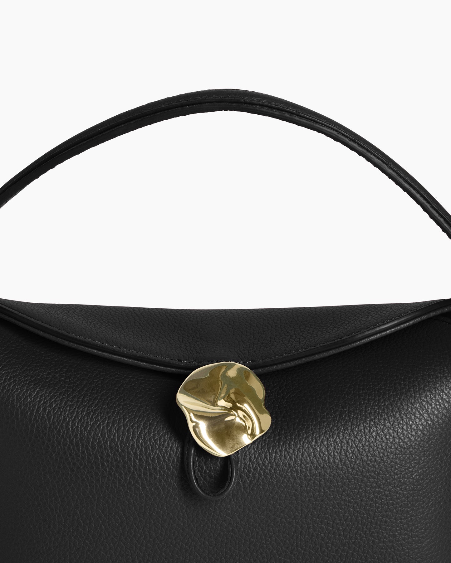 Hanna Mini Bag Grained Leather Black