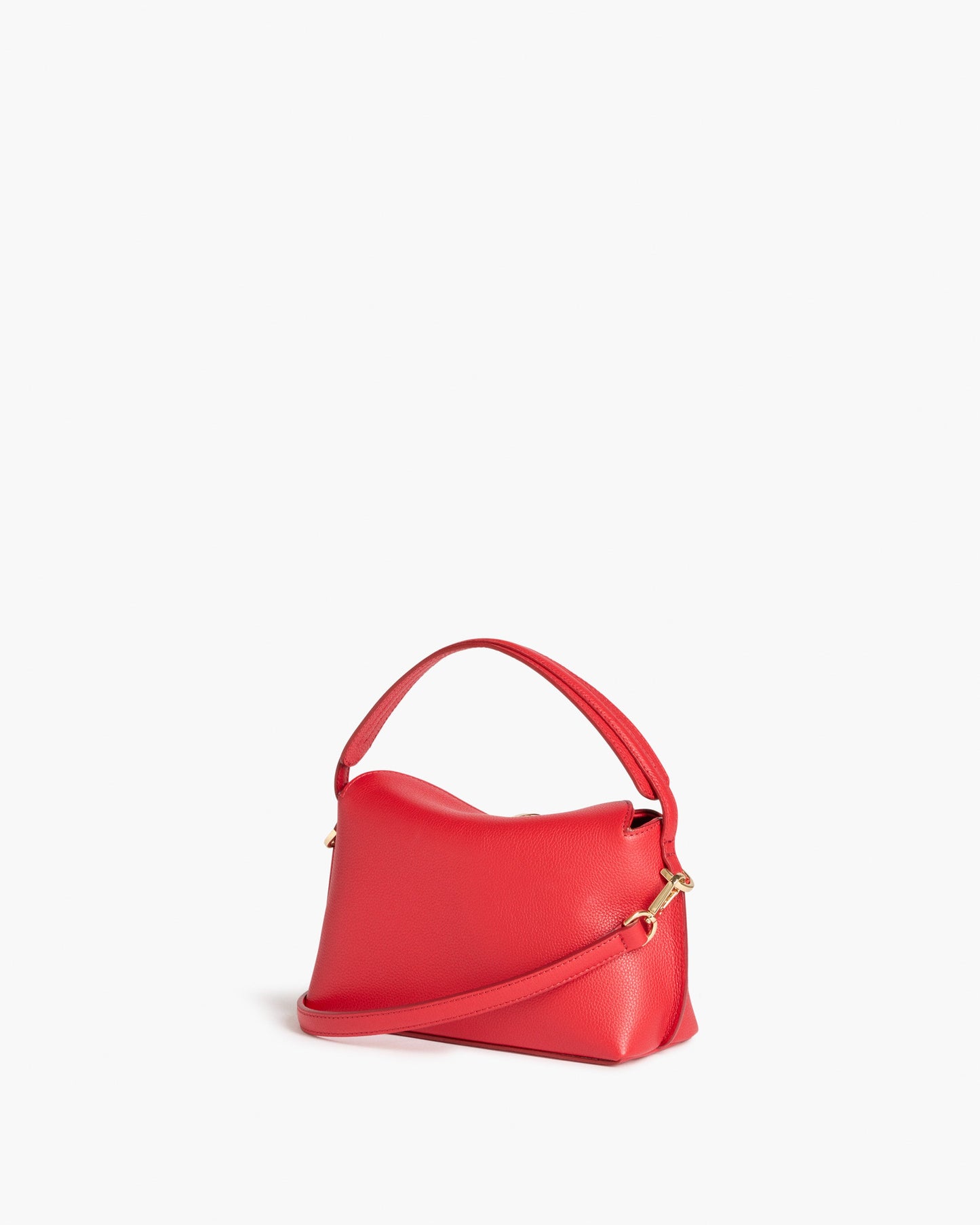 Hanna Mini Bag Grained Leather Cherry