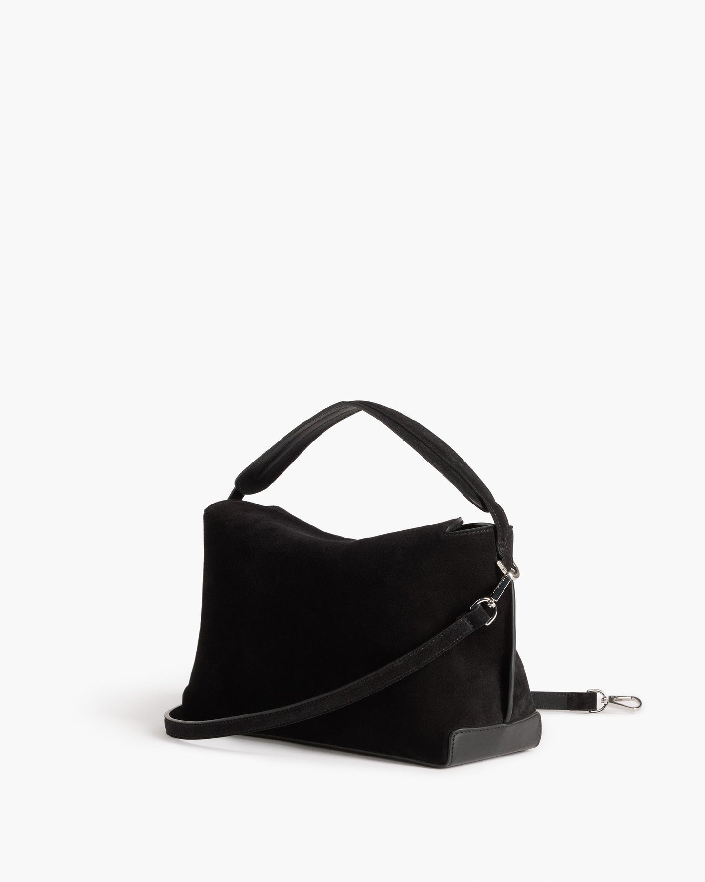 Helia Handbag Suede Black