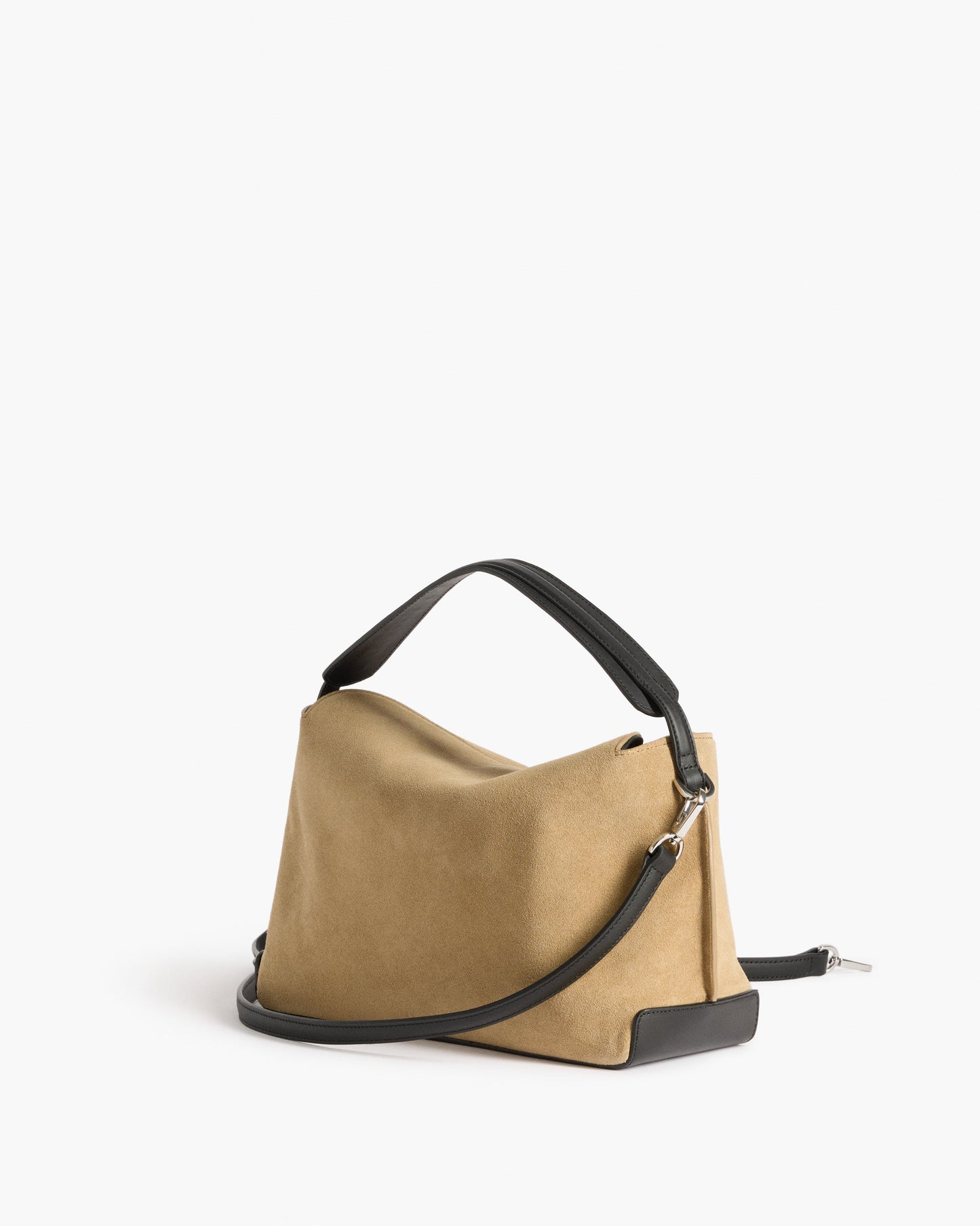 Helia Handbag Suede Sand