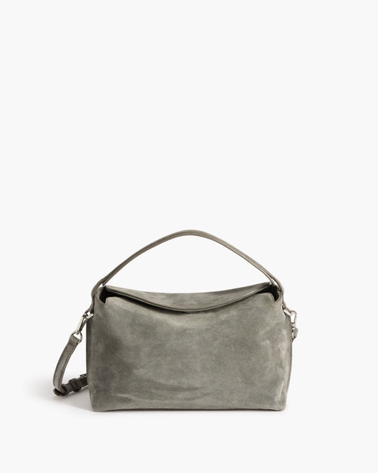 Hera Handbag Suede Grey