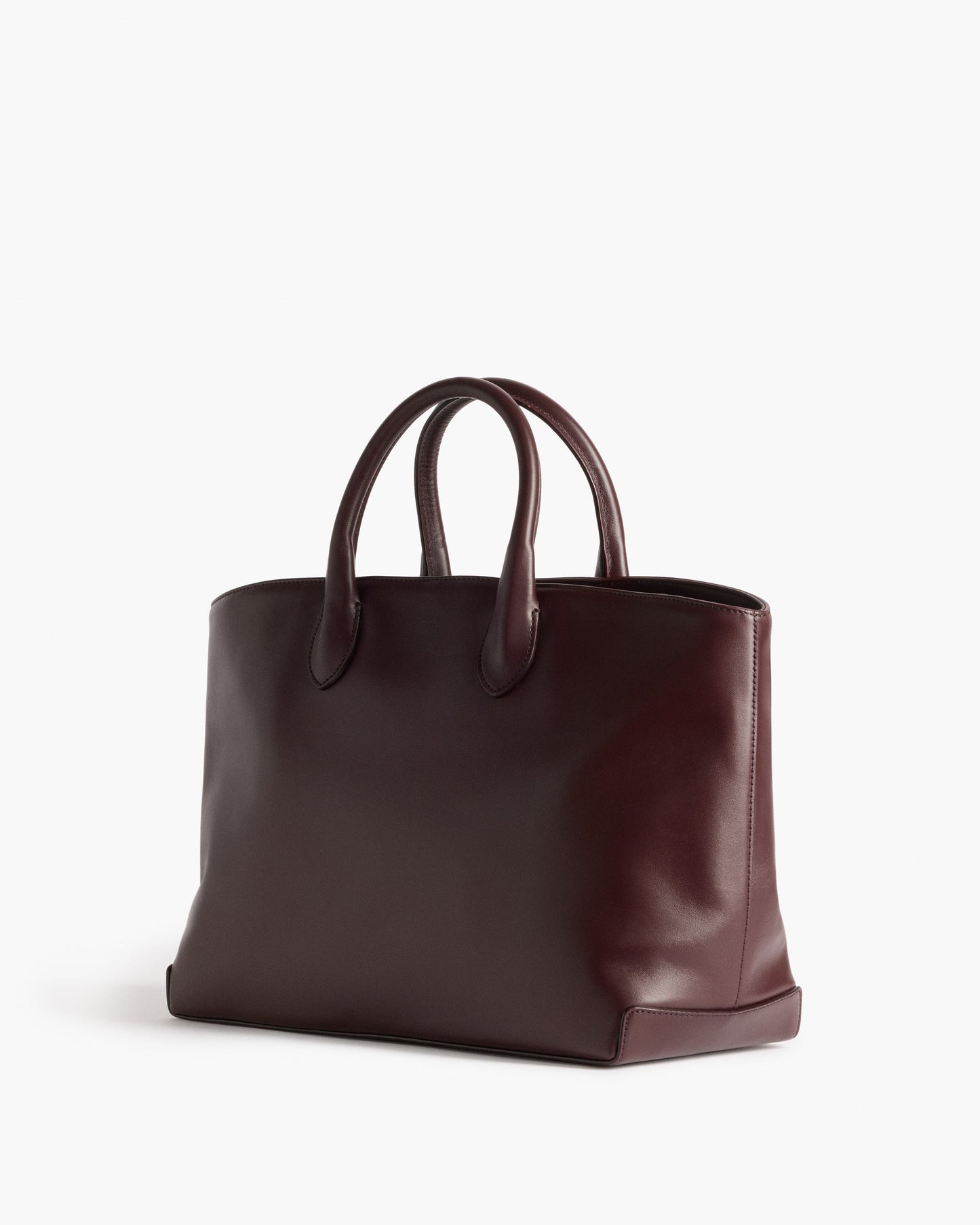 Lola Tote Leather Burgundy