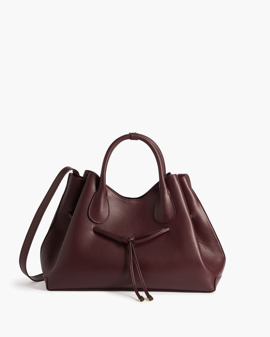 Maris Bag Leather Burgundy 0282