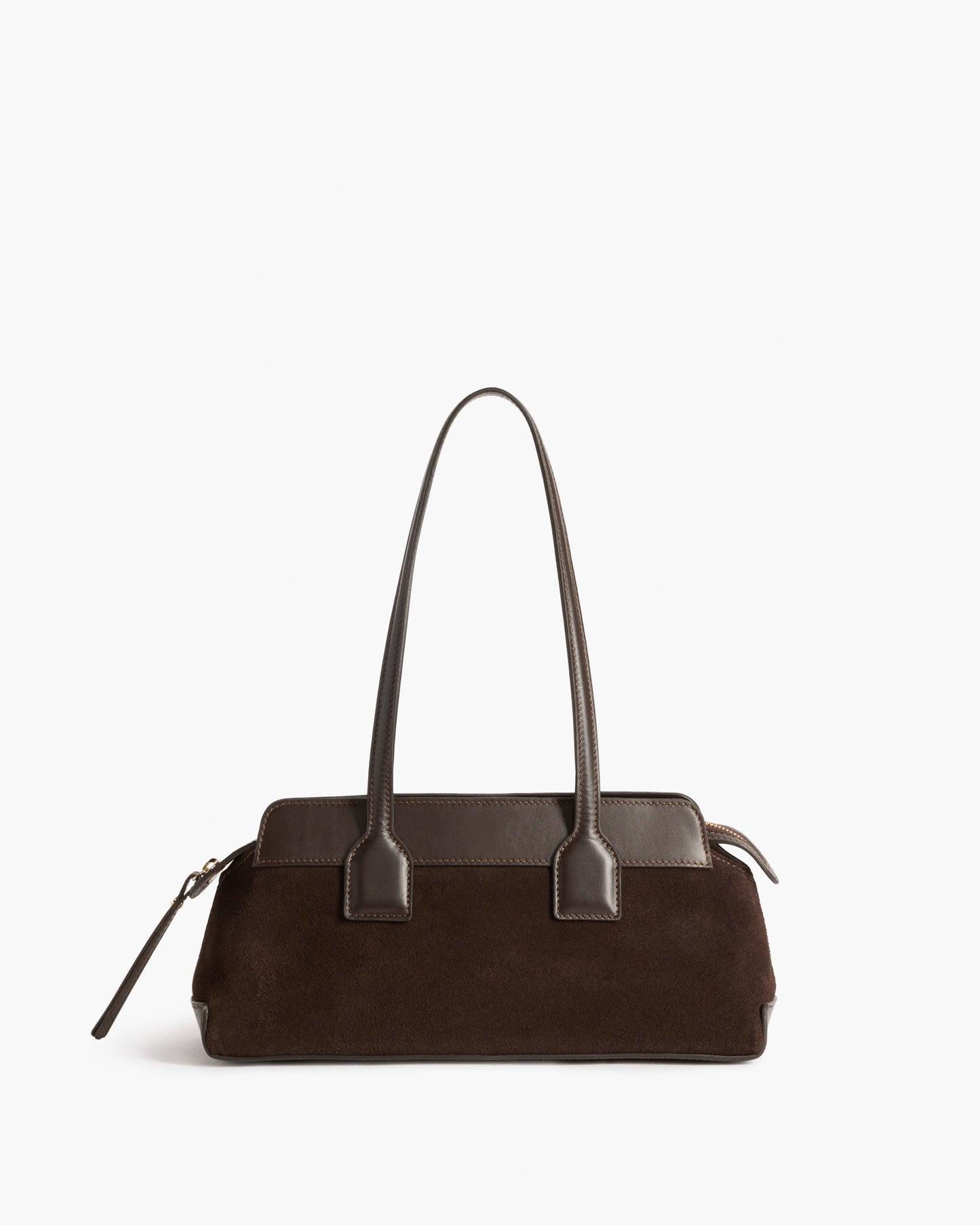 Greta Shoulder bag Suede Chocolate