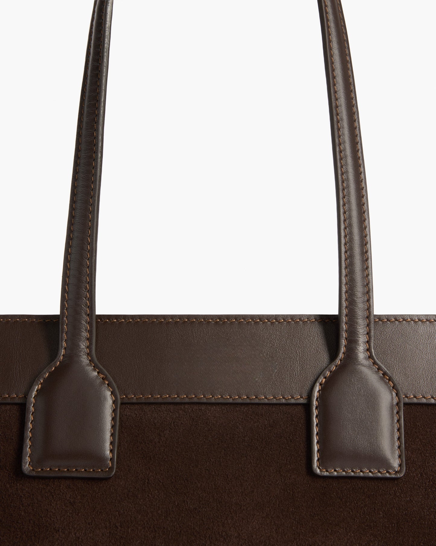 Greta Shoulder bag Suede Chocolate